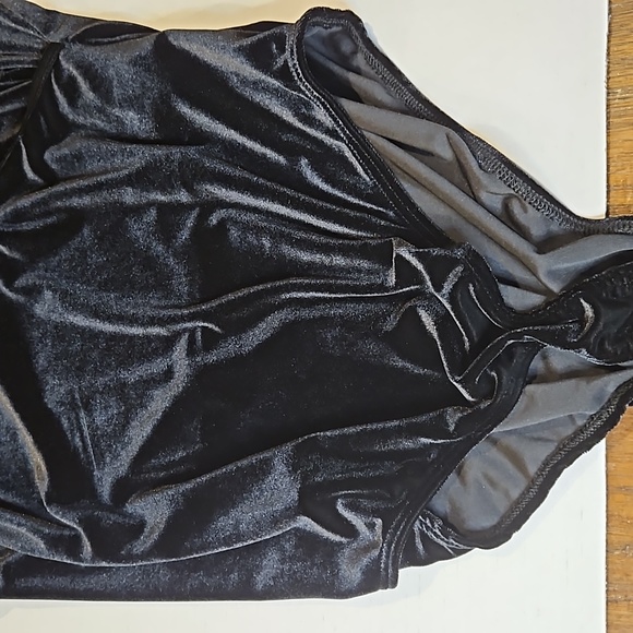 Modcloth Black Cat Print Bodysuit - Picture 8 of 12